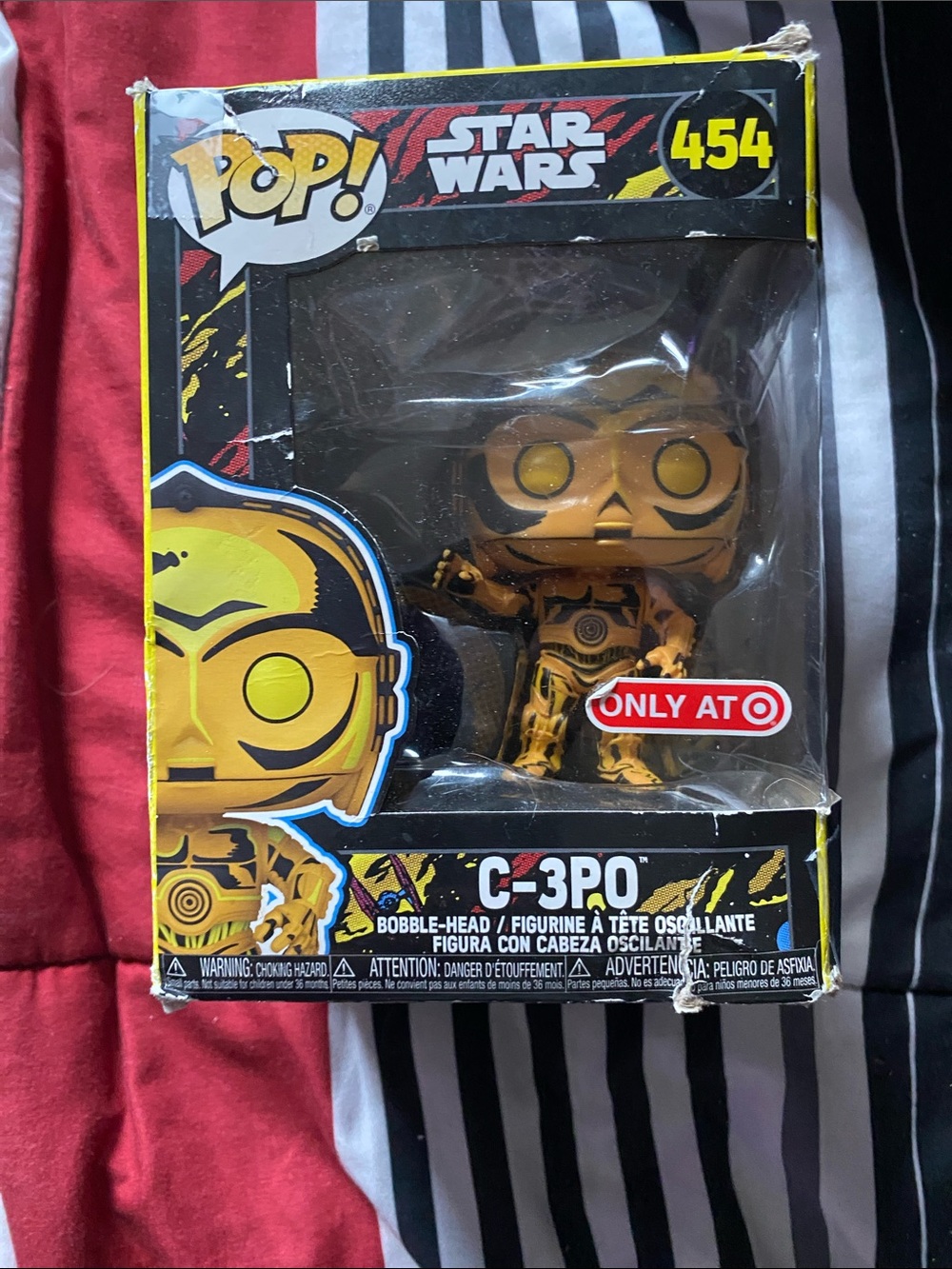 Funko Gold C-3PO Star Wars Pop! Figure (Exclusive)